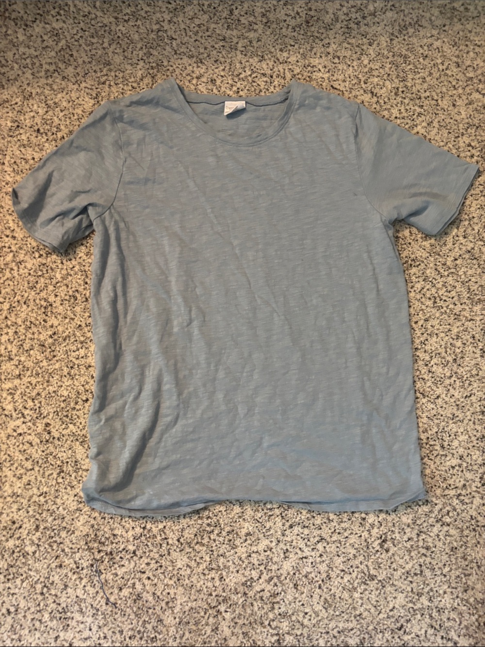 Light Blue Crew Neck T-Shirt